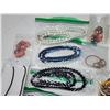 Image 8 : Bag of assorted costume jewelry