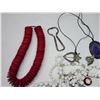 Image 7 : Bag of assorted costume jewelry