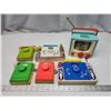 Image 1 : Vintage, Fisher Price wind up music boxes