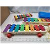 Image 2 : Vintage, Fisher price xylophones and recorder - in case