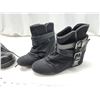 Image 3 : 2 Pairs of ladies dress boots - Harley Davidson boots size 6.5 & other is size 7