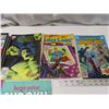 Image 1 : 3 vintage comics, 2 sudoku books and true north book