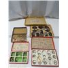 Image 4 : 4 antique vintage puzzle ring games