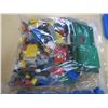 Image 2 : 3 bags of Lego and 2 Lego storage containers