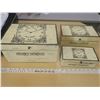 Image 1 : set of 3 decorative storage boxes