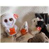 Image 2 : TY Halloween beanie babies, fossil doll, Campbell's soup bib