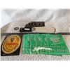 Image 1 : William Penn pencils, dos equis die cast semi, Guinness beer badge