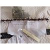 Image 2 : ww1 and ww2 barb wire shrapnel misc. war artifacts