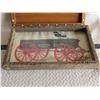 Image 2 : old north western wagon picture with spare vintage frame