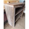 Image 3 : rough lumber boot rack accent stand 32x30x15"