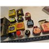Image 2 : antique safety deposit boxes, with collection of antique ink containers