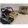 Image 2 : antique tonka safari set and extra trailer