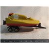 Image 1 : antique tonka boat and trailer