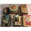 Image 1 : six collectible tins