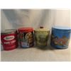 Image 1 : 4 collectible tins