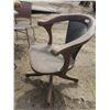 Image 2 : antique oak office chair