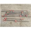 Image 1 : 8 pipe clamps - 3ft-5ft