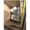 Image 1 : box of real flame wax candles