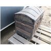 Image 2 : very large hump dome steamer trunk - 38"x22"x30"H