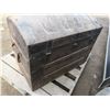 Image 4 : very large hump dome steamer trunk - 38"x22"x30"H