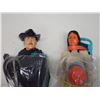 Image 2 : Native American and cowboy figure dolls - w/ accessories - very nice