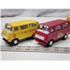 Image 2 : Vintage Tonka metal toys - vans and semi