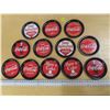 Image 1 : Lot of vintage 1973 Coca-Cola coke coasting trays