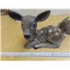 Image 2 : Pair of ceramic deer figurines