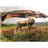 Image 1 : vintage stag deer tapestry - clean condition