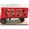 Image 3 : vintage tin livestock truck and trailer