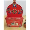 Image 2 : Christmas mail- box, puzzle poll up and wooden black cat on wheels