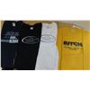 Image 1 : Lot of 4 T-shirts S, L, XL sizes