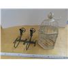 Image 1 : Bird cage and home décor 2 faucet hook hangers