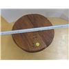 Image 3 : Vintage round wooden hoop cheese box w/lid