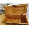 Image 3 : 79cmX29cm wooden chest