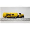 Image 1 : ERTL Pennzoil, diecast model semi truck and trailer bank