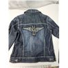 Image 6 : Harley Davidson ladies jean style jacket & Off brand sweater w/ Harley Davidson logos