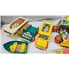 Image 2 : Vintage Fisher Price toys - camper, dump truck, etc.