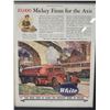 Image 2 : "White Motor Co." framed magazine cut out - 12"x15"