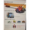 Image 2 : "International Trucks" framed magazine cut out - 12"x15"