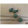 Image 5 : Lot of necklaces with earrings, bracelets with matching earrings