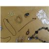 Image 4 : Lot of clip on earrings and some jewelry