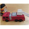 Image 3 : Tonka firetruck, buddy L dumpster struck and Esso safety grip tires (Esso) bus