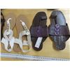 Image 2 : 5 pairs of sandals slipper for summer -size 6