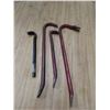 Image 1 : 4 small prybars