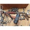 Image 2 : assorted tools and hardware - sledge, nail puller, etc.