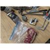 Image 6 : assorted small engine tools - ring expanders, ridge reamer, tachometer, etc.