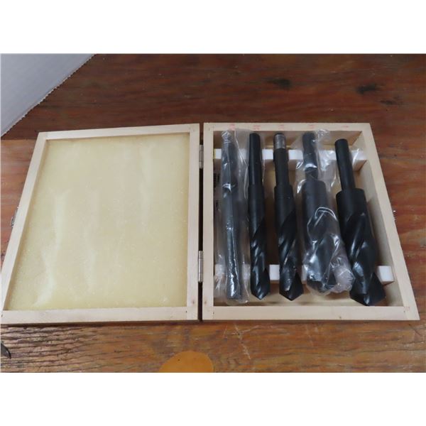 set of 5 large drill bits