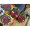 Image 4 : tote of towing lights and hardware