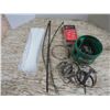 Image 1 : zip ties and hose clamps